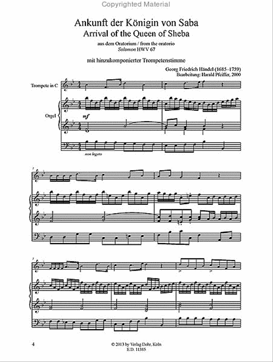 Ankunft der Königin von Saba (Arrival of the Queen of Sheba) aus 