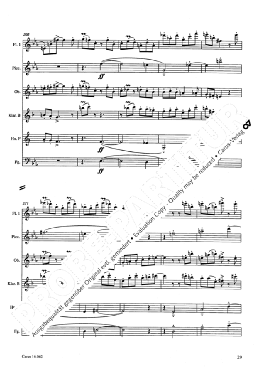 Musik fur sechs Blaser Musik fur sechs Blaser Bassoon scores gallery preview page 32