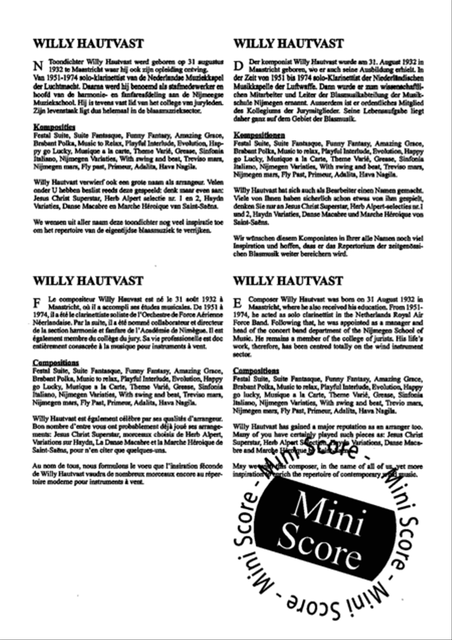 Choral Prelude Fanfare Band scores gallery preview page 4