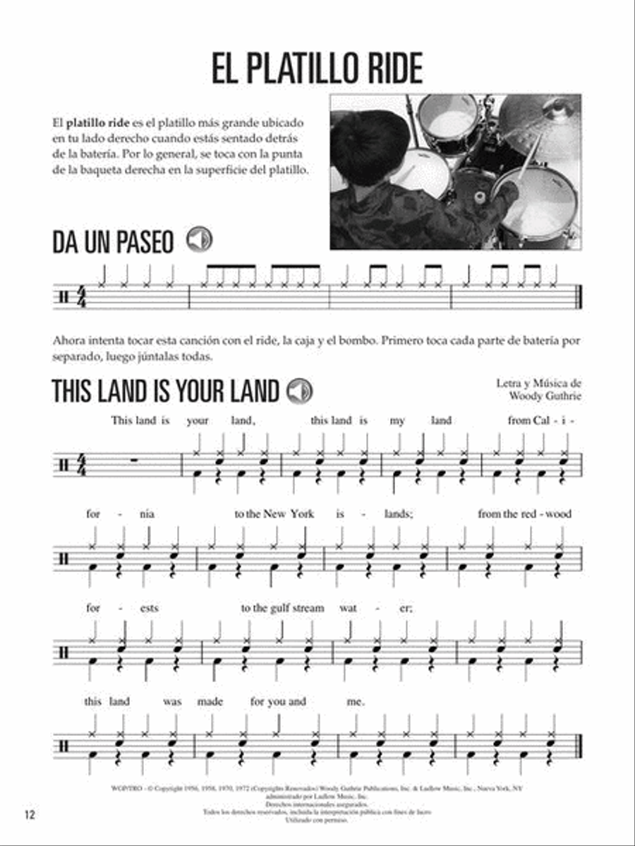 Batería Para Ninos Drums scores gallery preview page 7