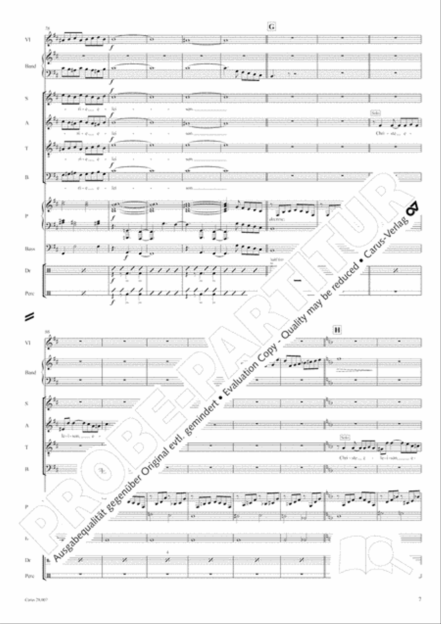 Missa latina Missa latina 4-Part scores gallery preview page 8