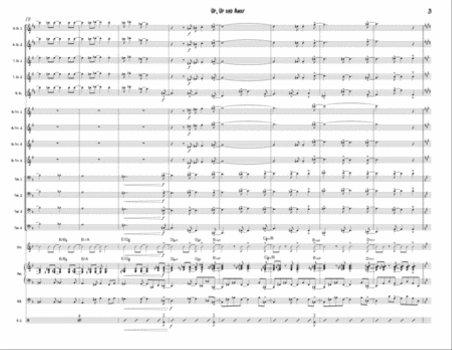 Up, Up And Away Up, Up And Away Jazz Ensemble scores gallery preview page 5