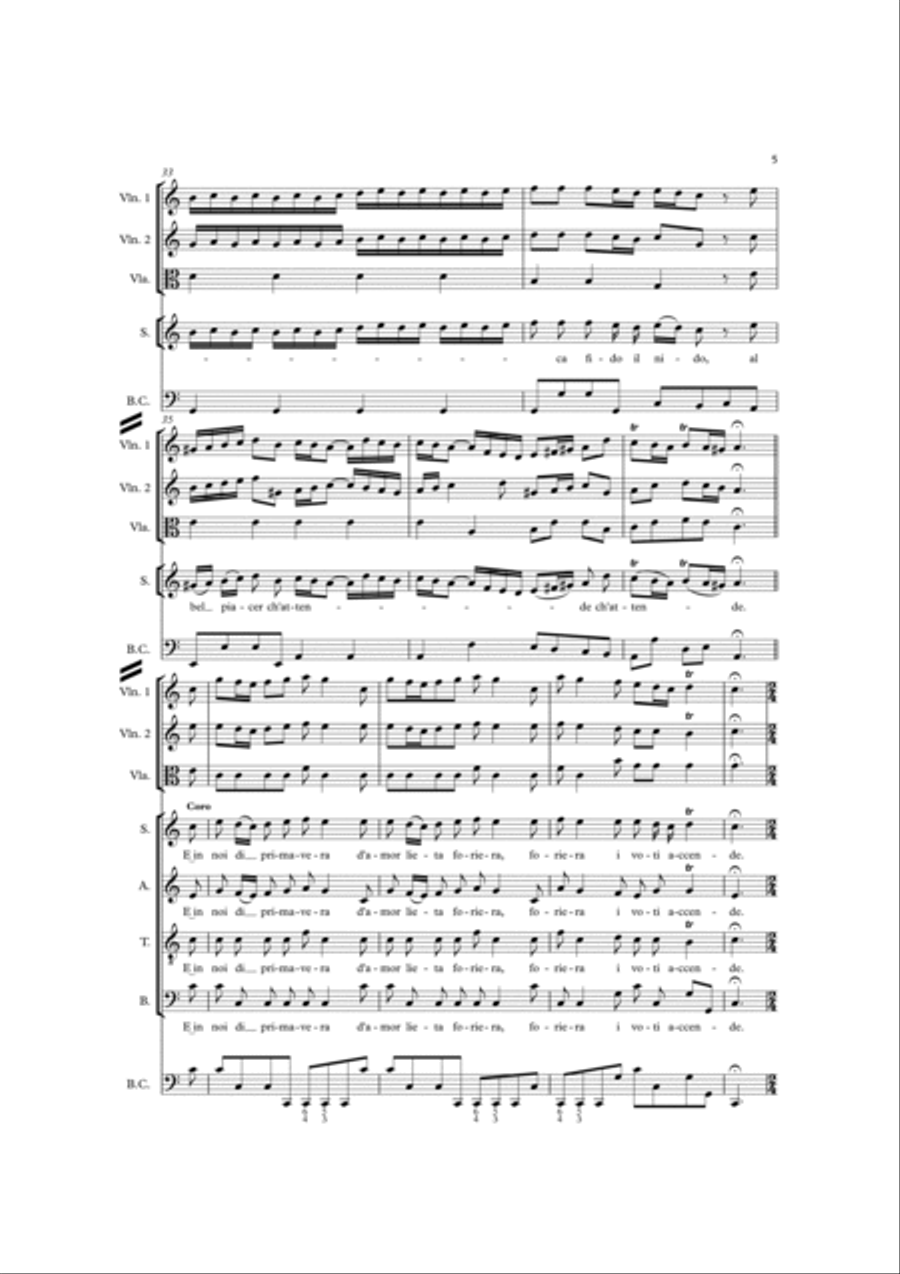 The Vivaldi Album - The most famous arias from Vivaldi's operas - Score Only Chamber Music scores gallery preview page 5