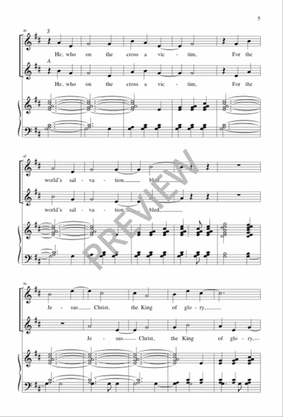 Alleluia! Alleluia! Hearts and Voices Heavenward Raise SA scores gallery preview page 4