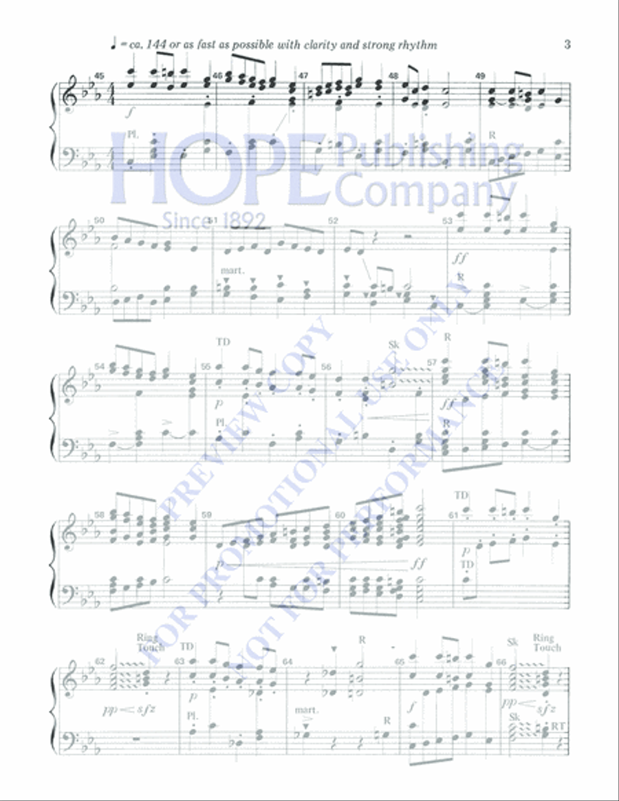 Nocturne No. 3 in C Minor 3-Octaves scores gallery preview page 3