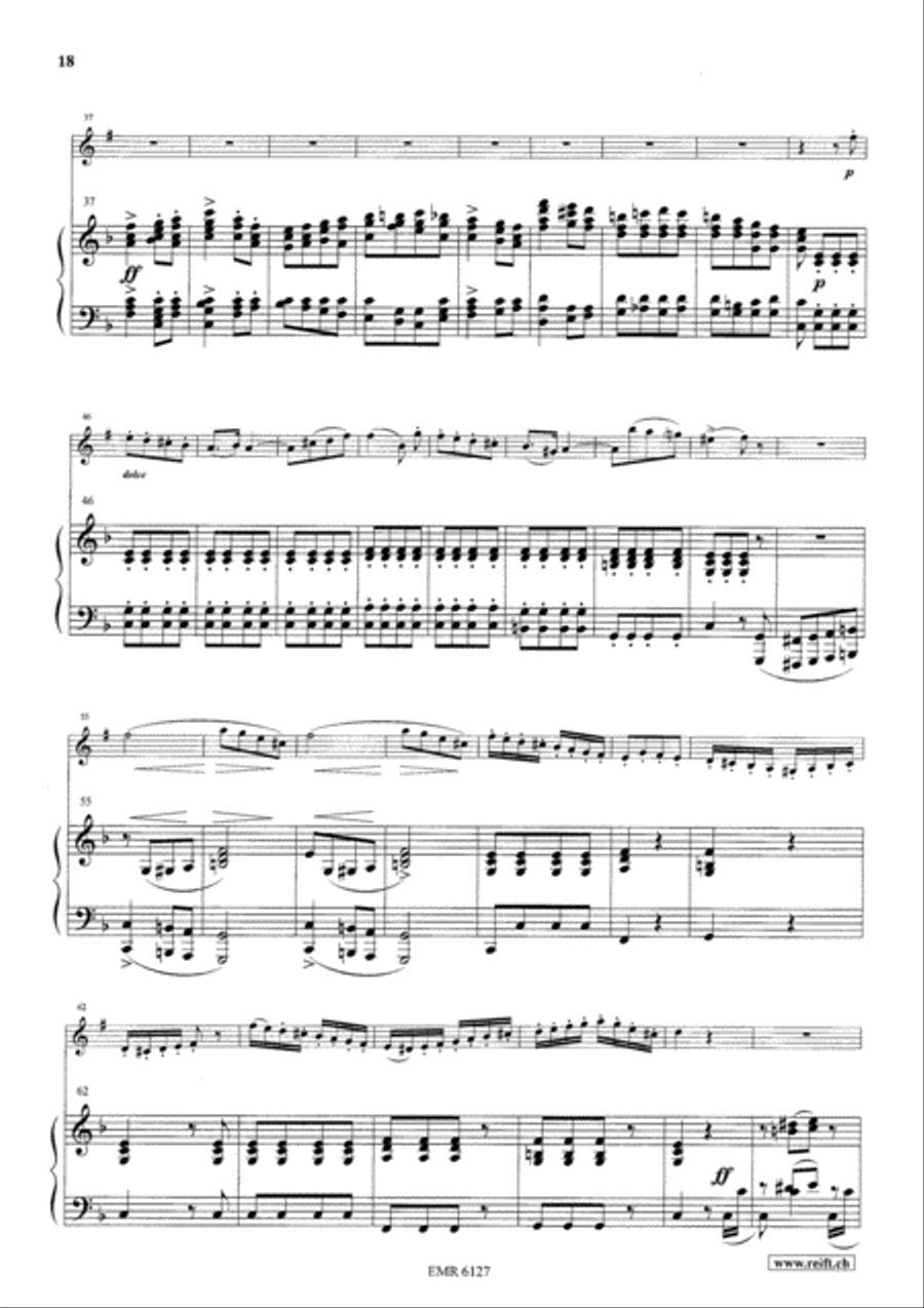 Concerto in F Major Cornet scores gallery preview page 20