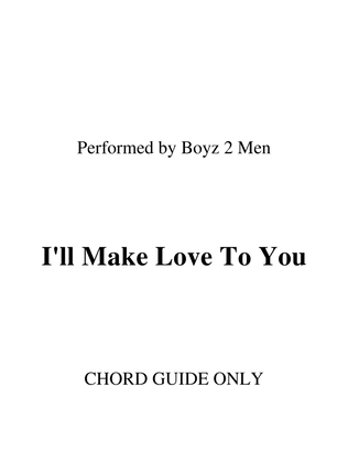 Book cover for I'll Make Love To You