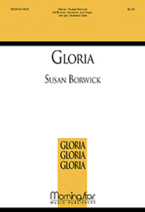 Book cover for Gloria (Choral Score)