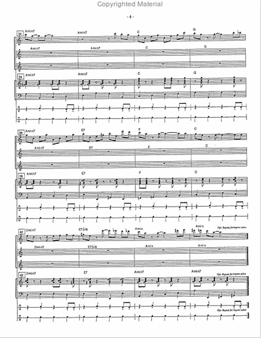 For Elise Percussion Ensemble scores gallery preview page 5