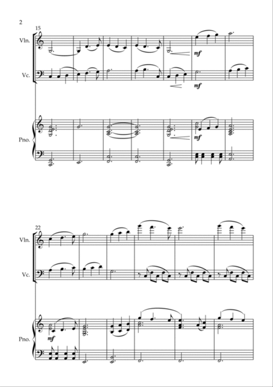 Maestro Piano Trio scores gallery preview page 2