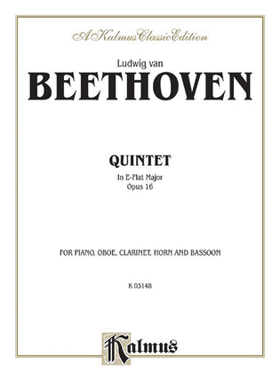 Book cover for Quintet Op. 16