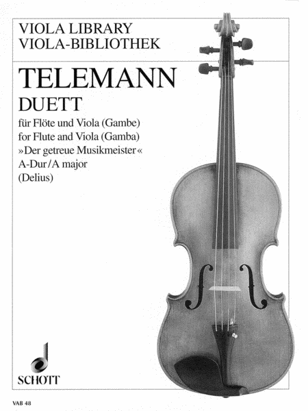 Duet in A Major from Der getreue Musikmeister