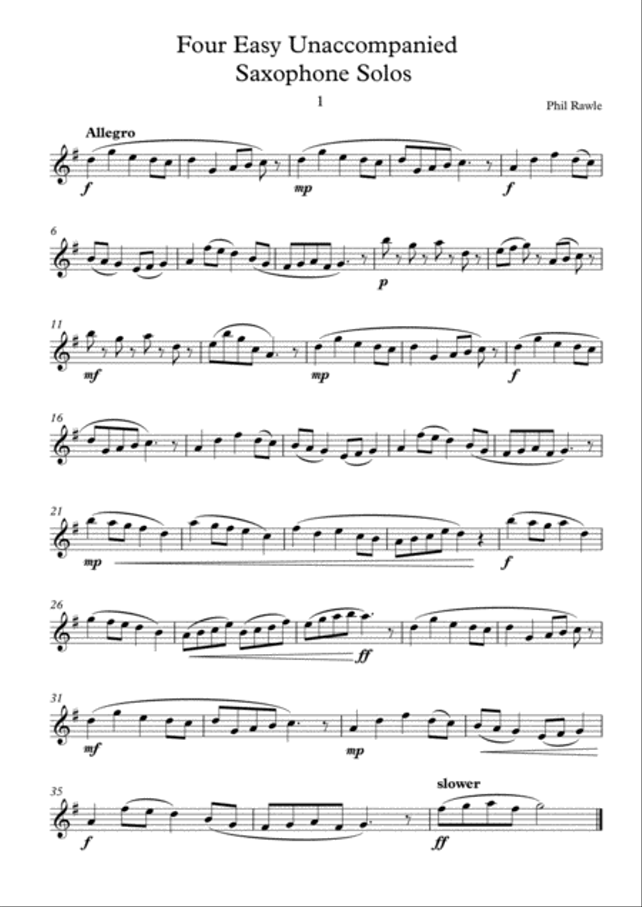 Easy sax sales