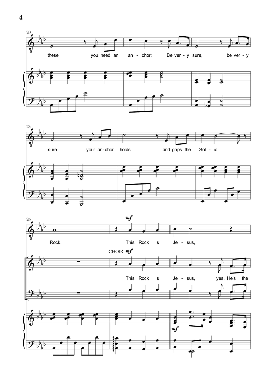 In Times Like These 4-Part scores gallery preview page 3