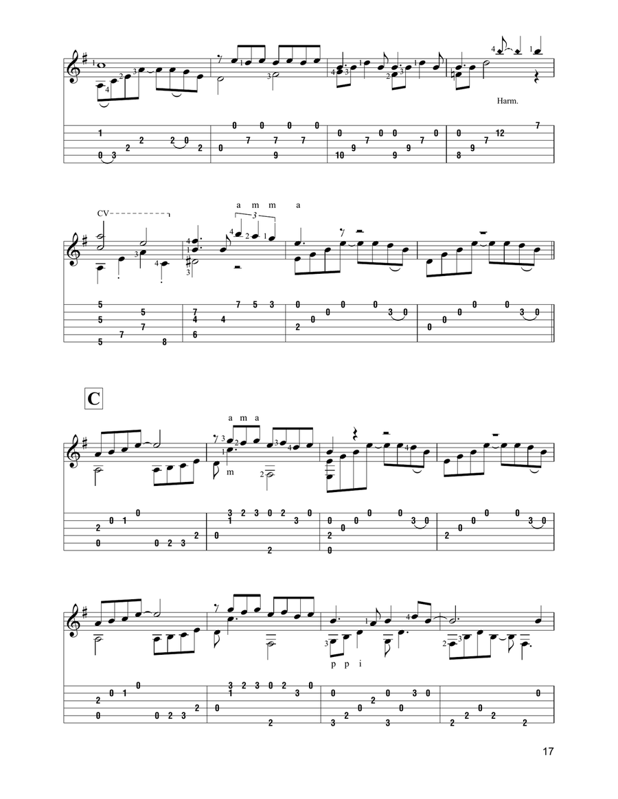 City Of Stars (from La La Land) Guitar Solo scores gallery preview page 2