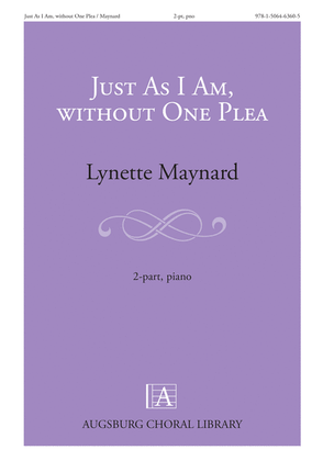 Book cover for Just As I Am Without One Plea