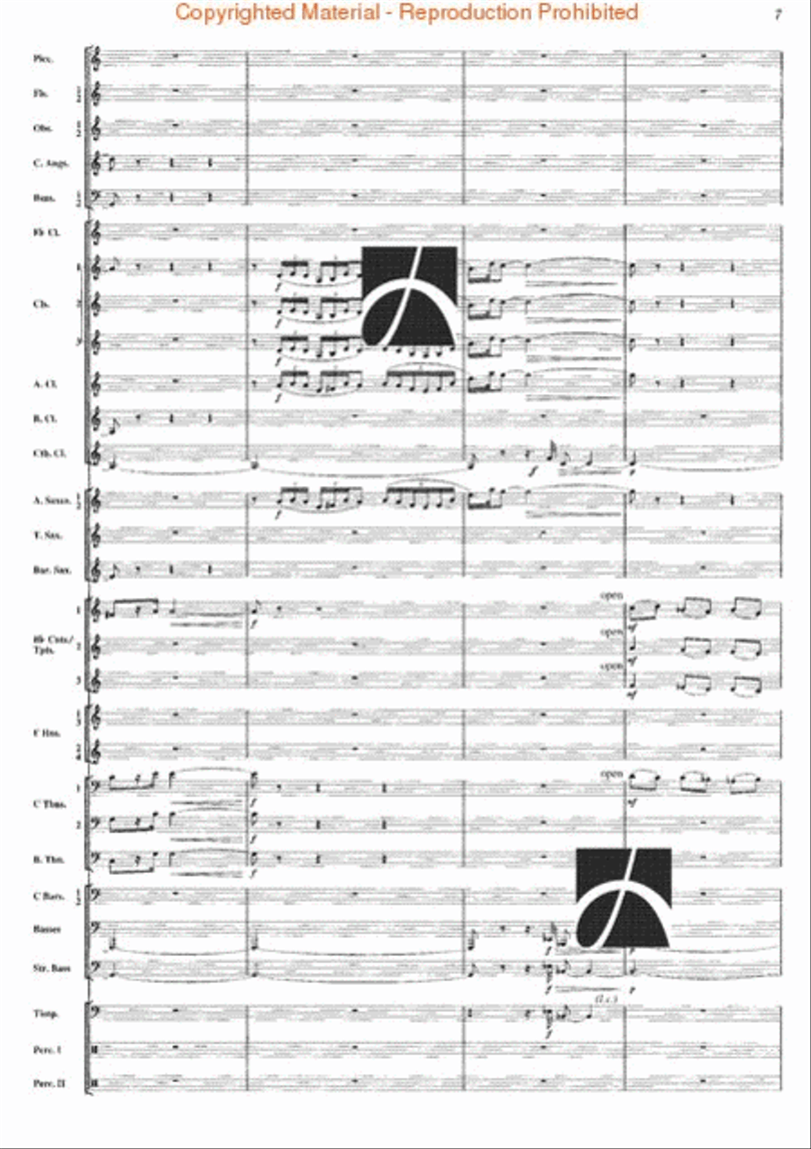 Homage Homage Concert Band scores gallery preview page 6