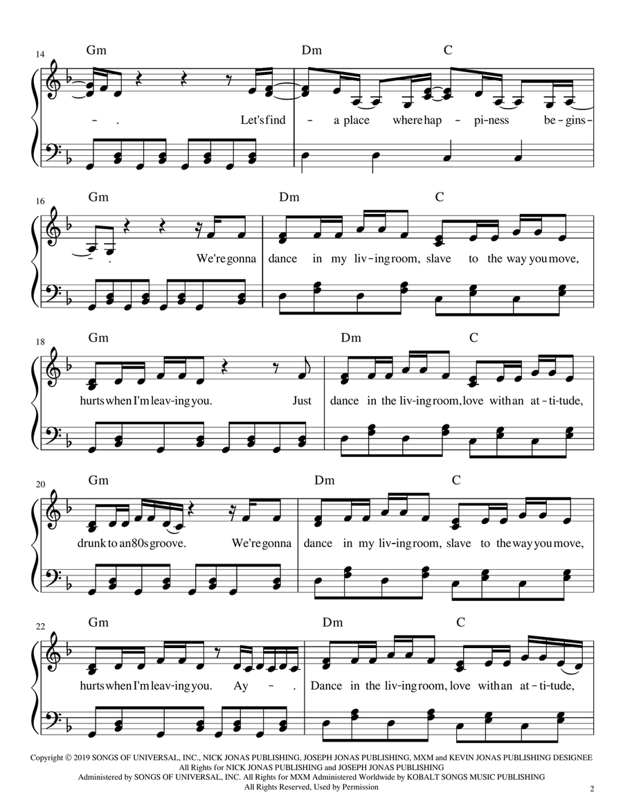 Only Human Piano, Vocal scores gallery preview page 2