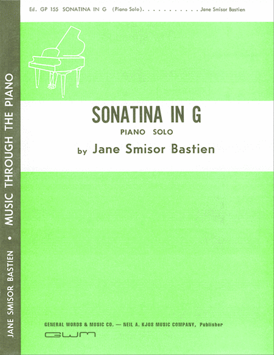 Sonatina Favorites 1 from James Bastien | buy now in the