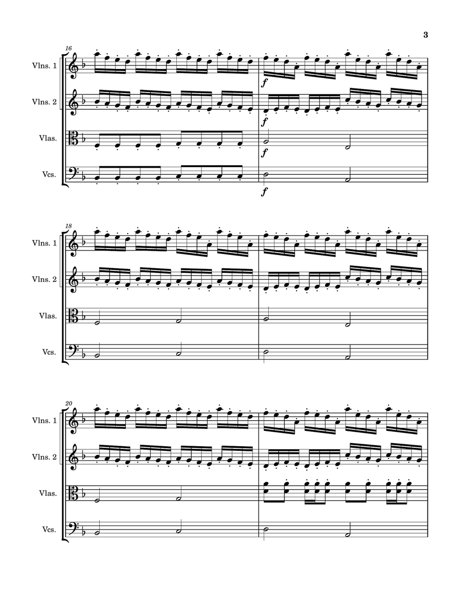 Archangel - Trailer String Quartet scores gallery preview page 3