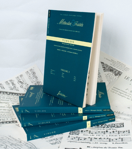 Methodes and Traites Violon - 4 volumes - Allemagne-Autriche - 1600-1800