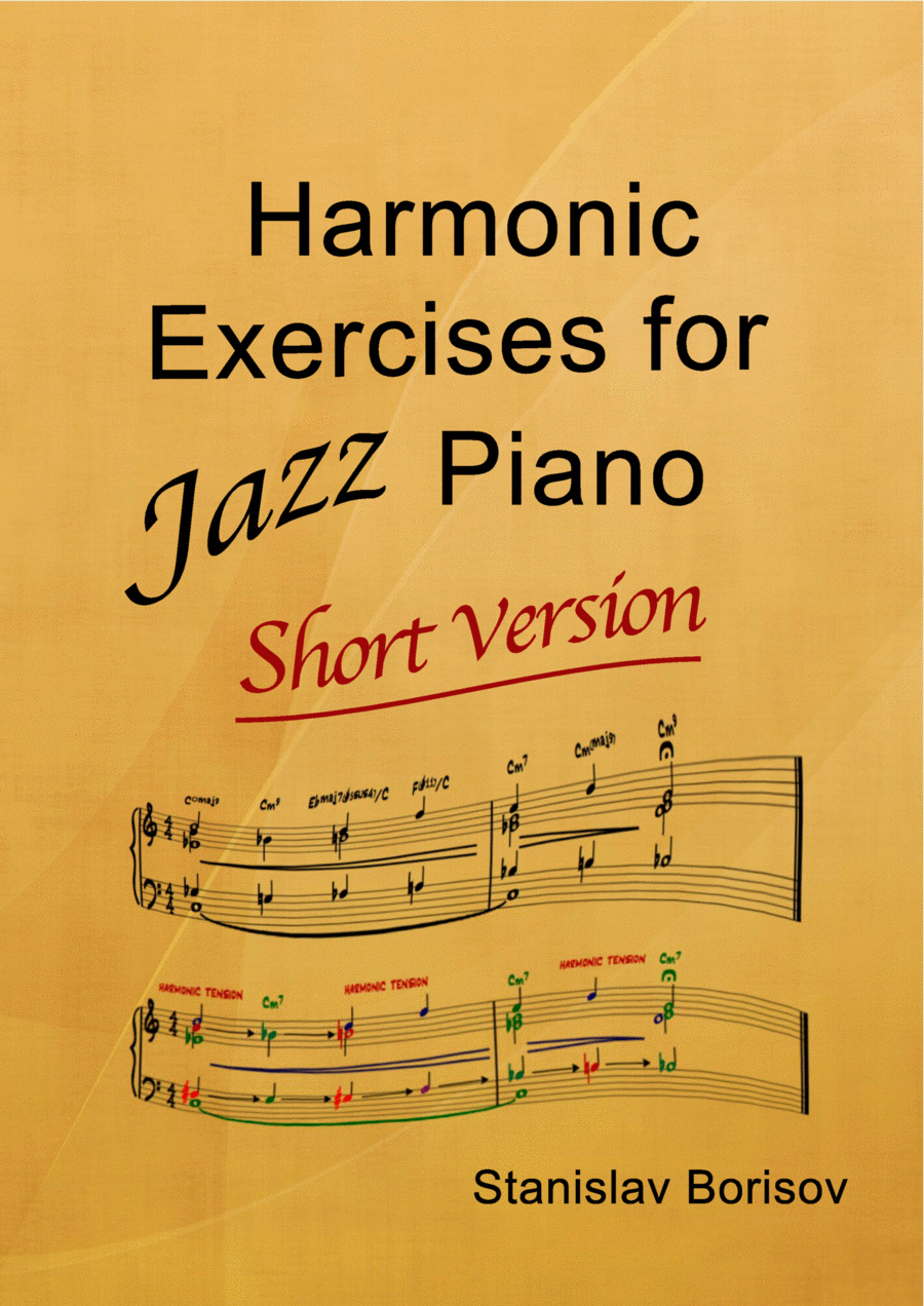 Harmonic Exercises for Jazz Piano Piano Method scores gallery preview page 1