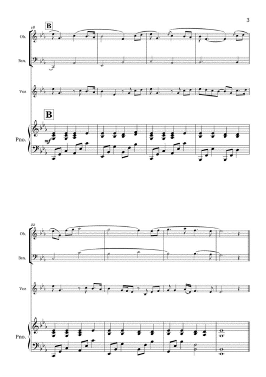 Hasta Mi Final Small Ensemble scores gallery preview page 3