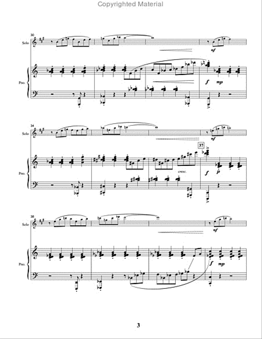 Sapphire Sapphire Alto Saxophone scores gallery preview page 4