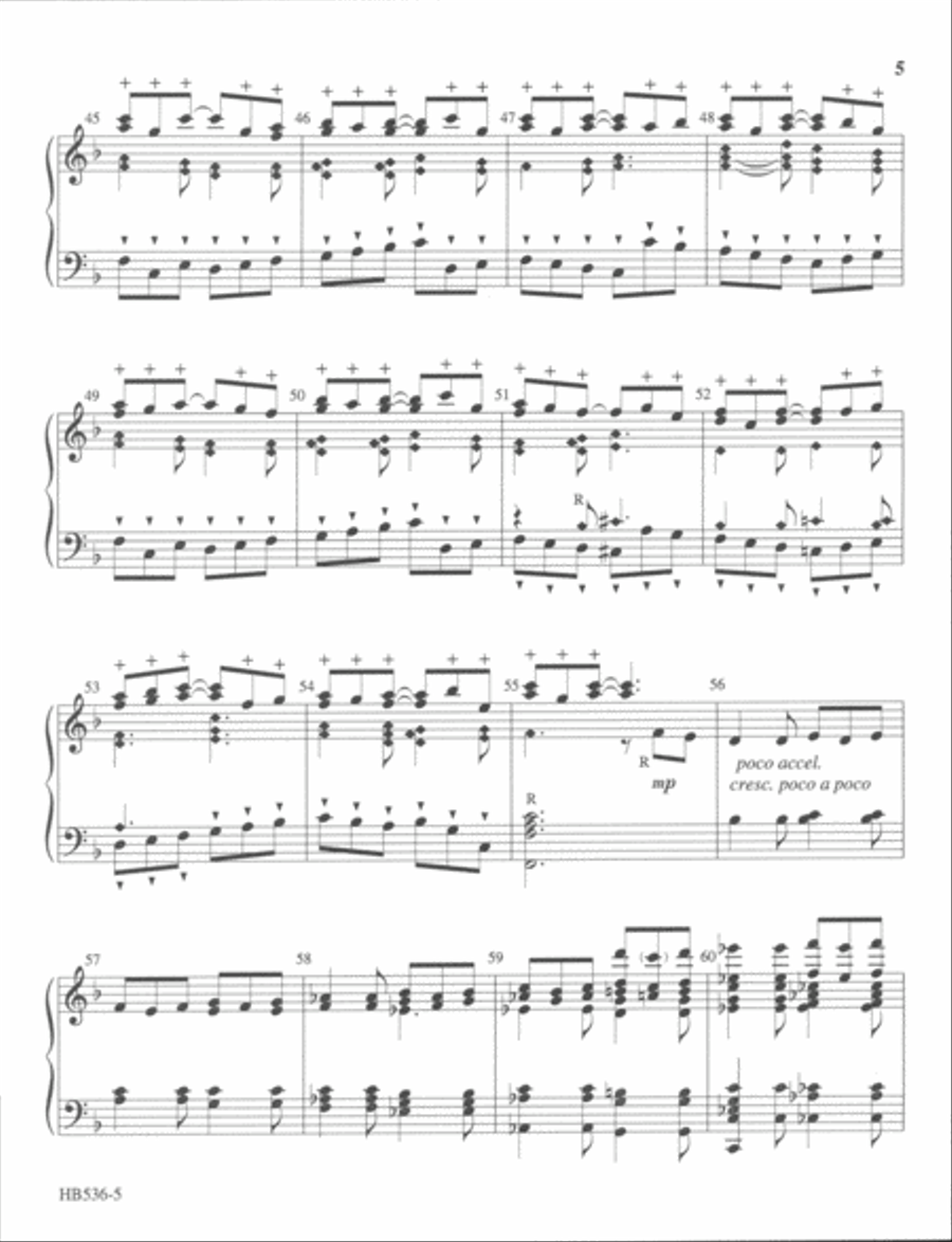 The Snow Lay on the Ground - Tucker Handbell Choir scores gallery preview page 5