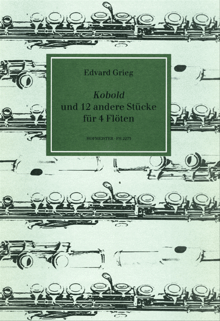 „Kobold und 12 andere Stücke Flute scores gallery preview page 1