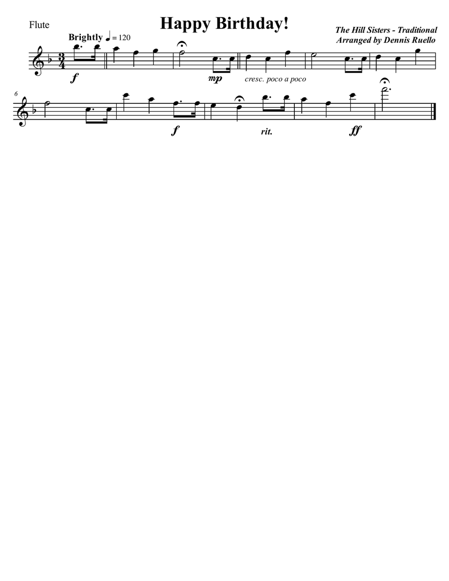 Happy Birthday! - Marching / Concert Band - Intermediate Concert Band scores gallery preview page 2