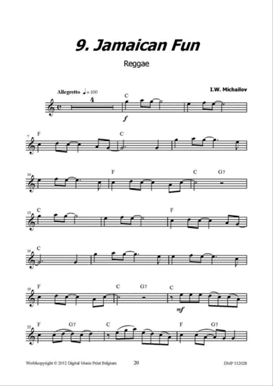 Latin Impressions For Flute