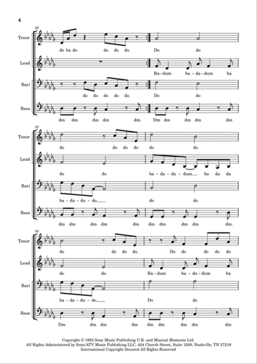 Only You SSA scores gallery preview page 4