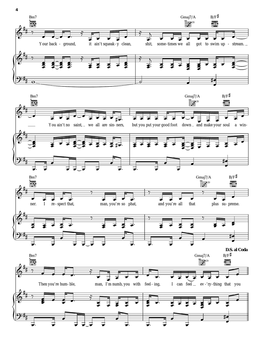 A Long Walk Into The Light Acoustic Guitar scores gallery preview page 4