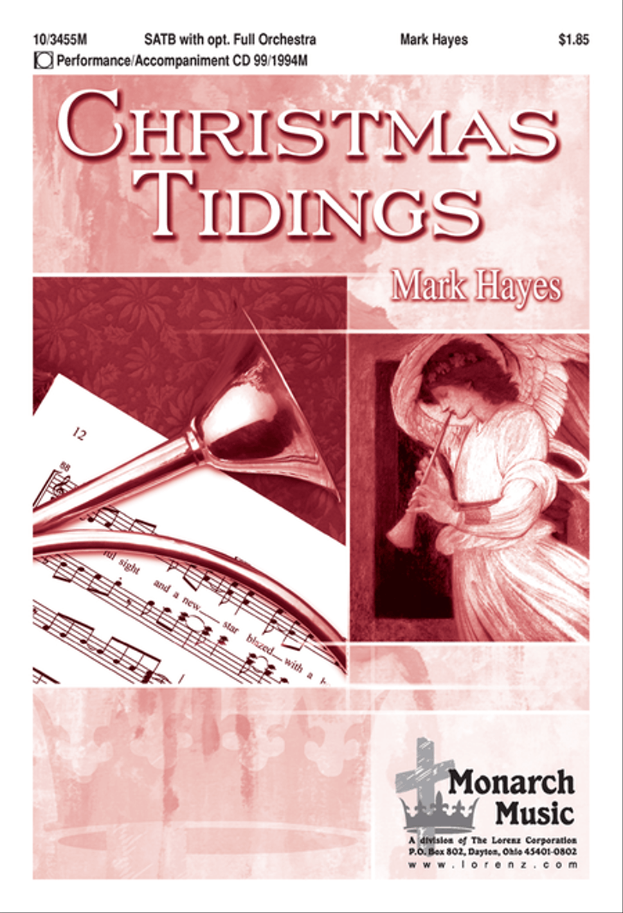 Christmas Tidings 4-Part scores gallery preview page 1