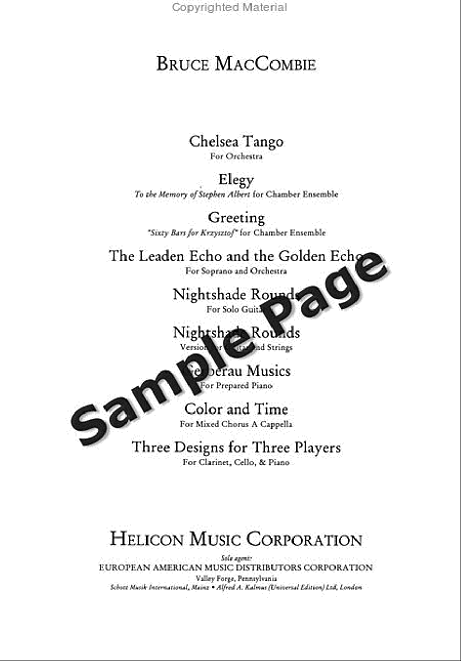 Color and Time 4-Part scores gallery preview page 21