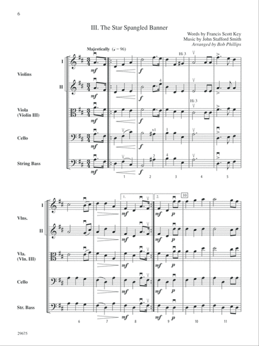 Special Occasions (Music for Special Occasions and Events): Score String Orchestra scores gallery preview page 6
