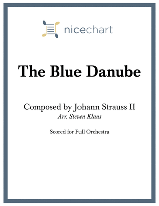 Book cover for The Blue Danube (Score & Parts)