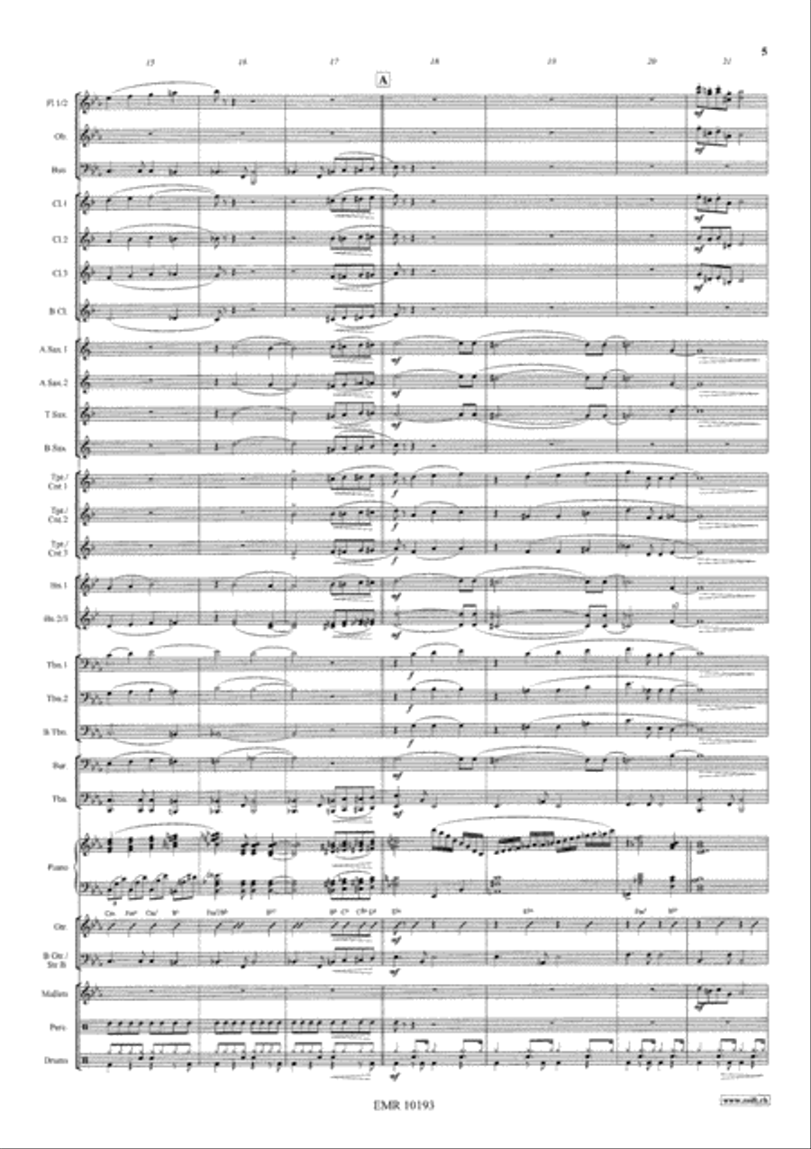 Meet Mr. Gershwin Concert Band scores gallery preview page 6
