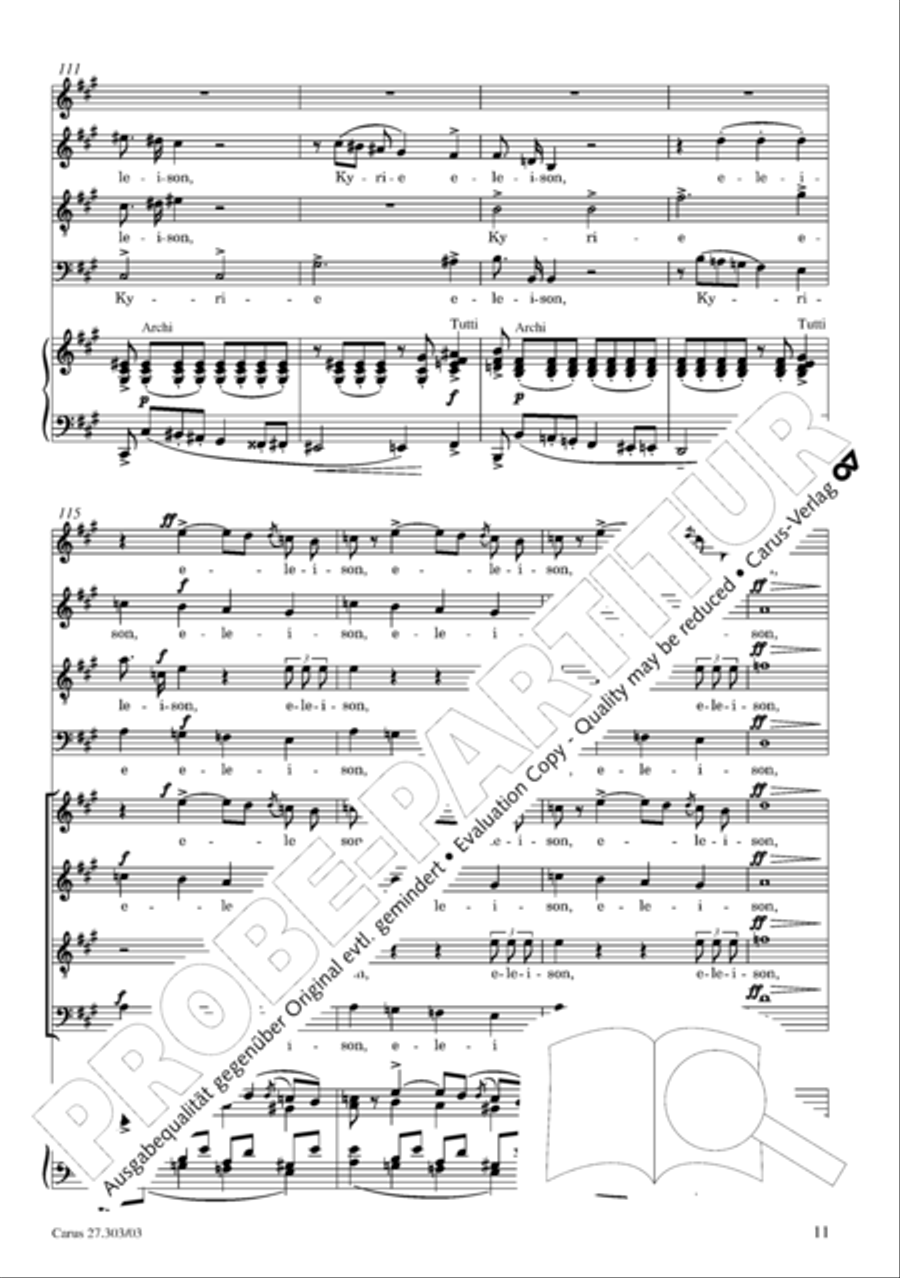 Messa da Requiem 4-Part scores gallery preview page 12