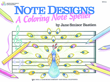 Note Designs: A Coloring Note Speller