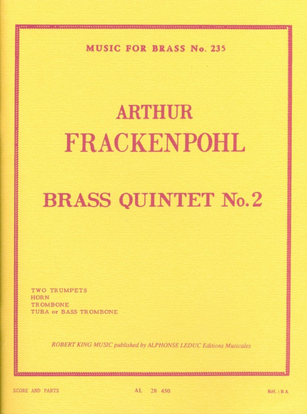 Brass Quintet, No. 2