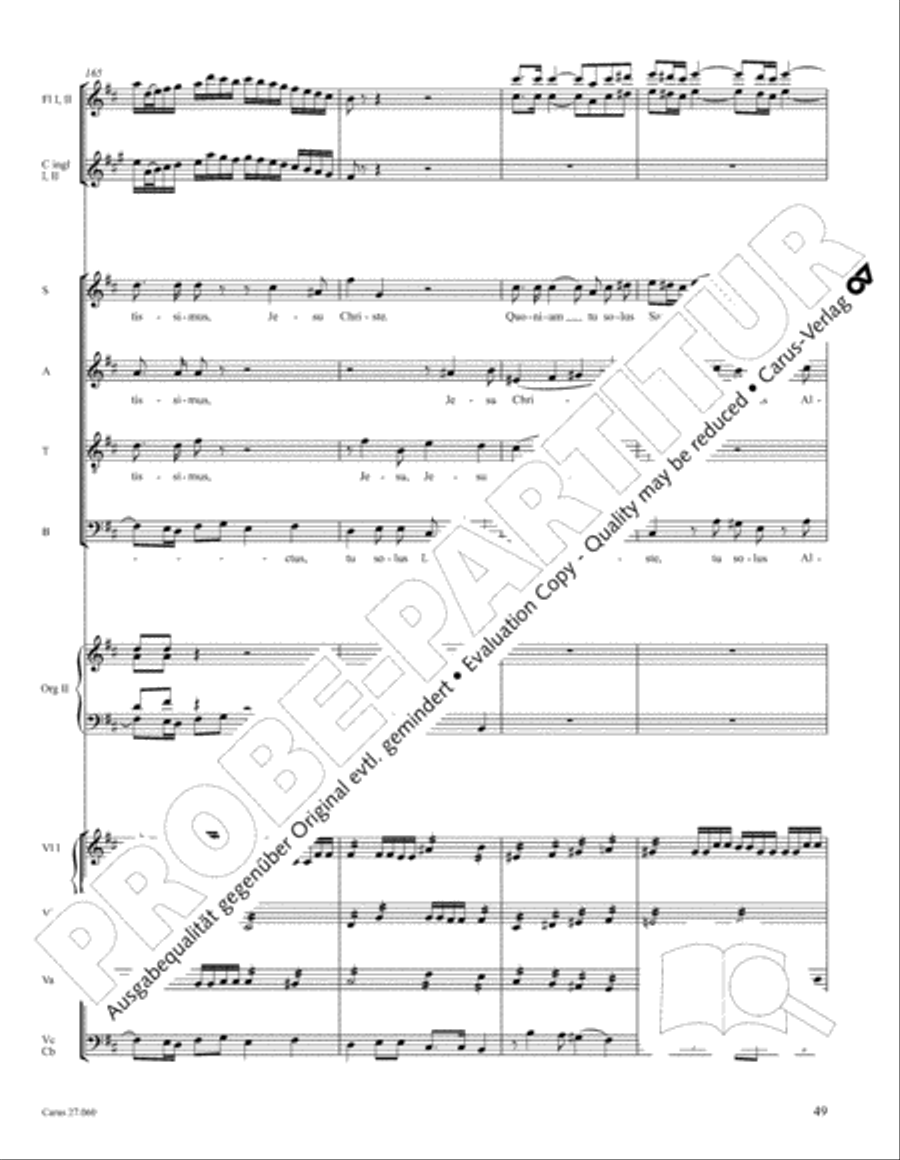Messe a quatre voix 4-Part scores gallery preview page 60