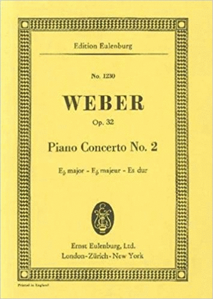 Book cover for Piano Concerto 2, Op. 32