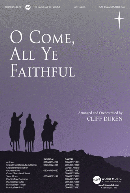 O Come, All Ye Faithful - CD Choral Trax