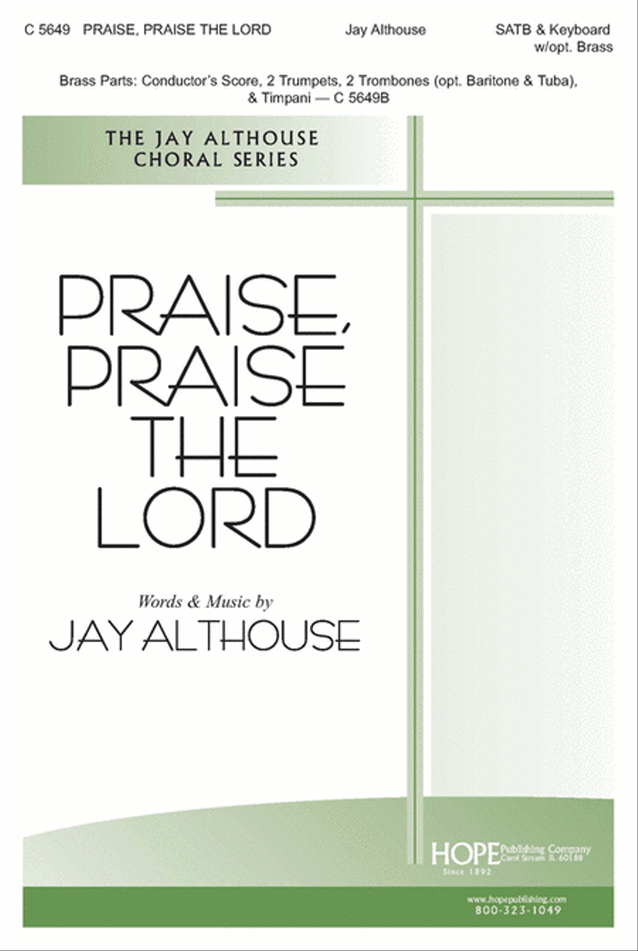Praise, Praise the Lord 4-Part scores gallery preview page 1