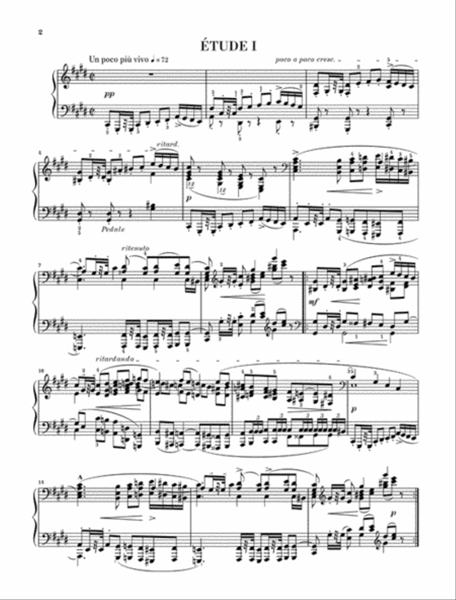 Symphonic Etudes Op. 13 (Early, Late, and 5 Posthumous Versions) Piano Method scores gallery preview page 3
