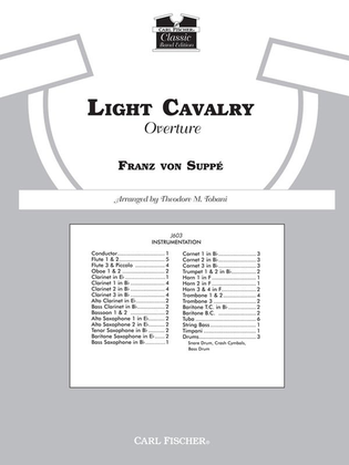 Book cover for Light Cavalry Overture