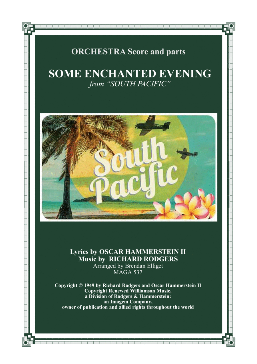 Some Enchanted Evening Full Orchestra scores gallery preview page 1
