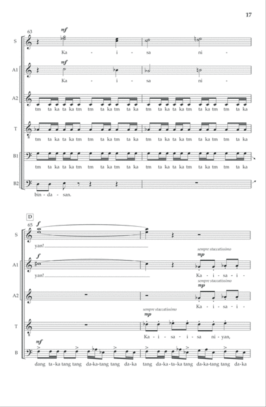 Kaisa-isa Niyan Divisi scores gallery preview page 8
